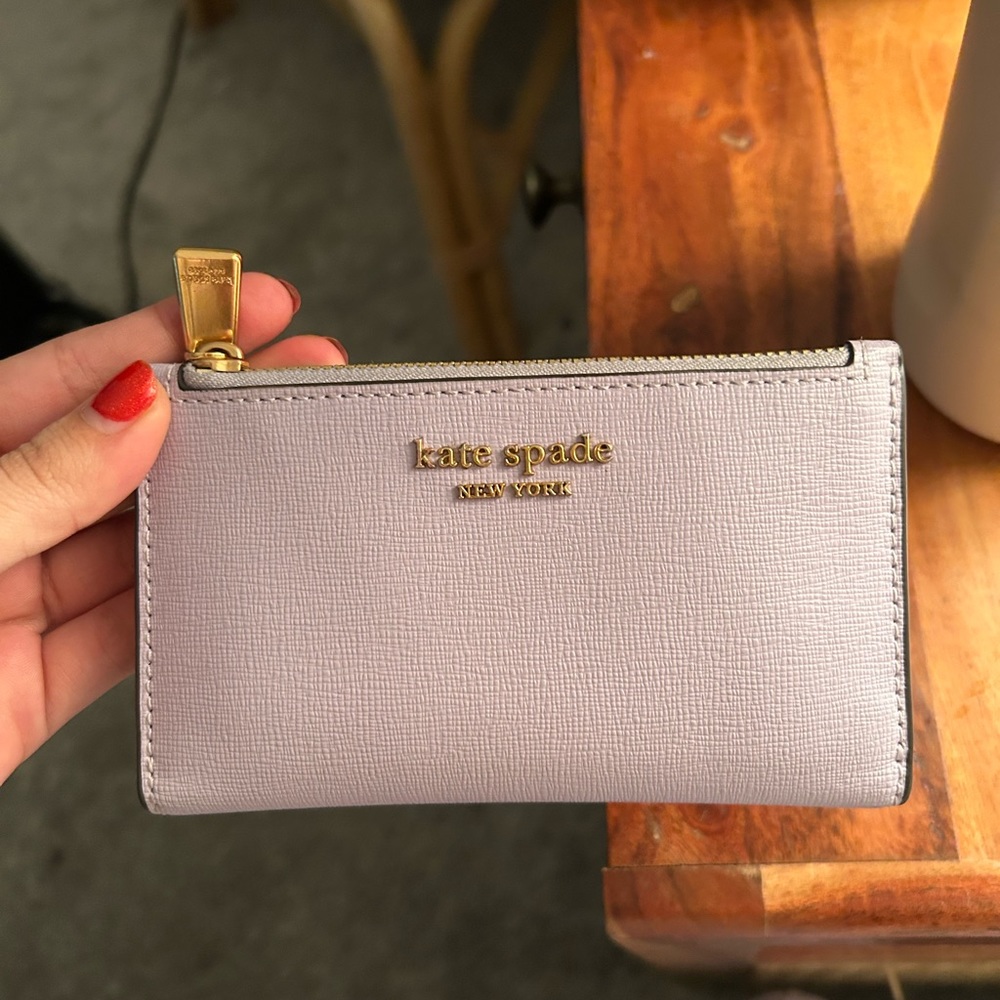 PURPLE KATE SPADE WALLET
